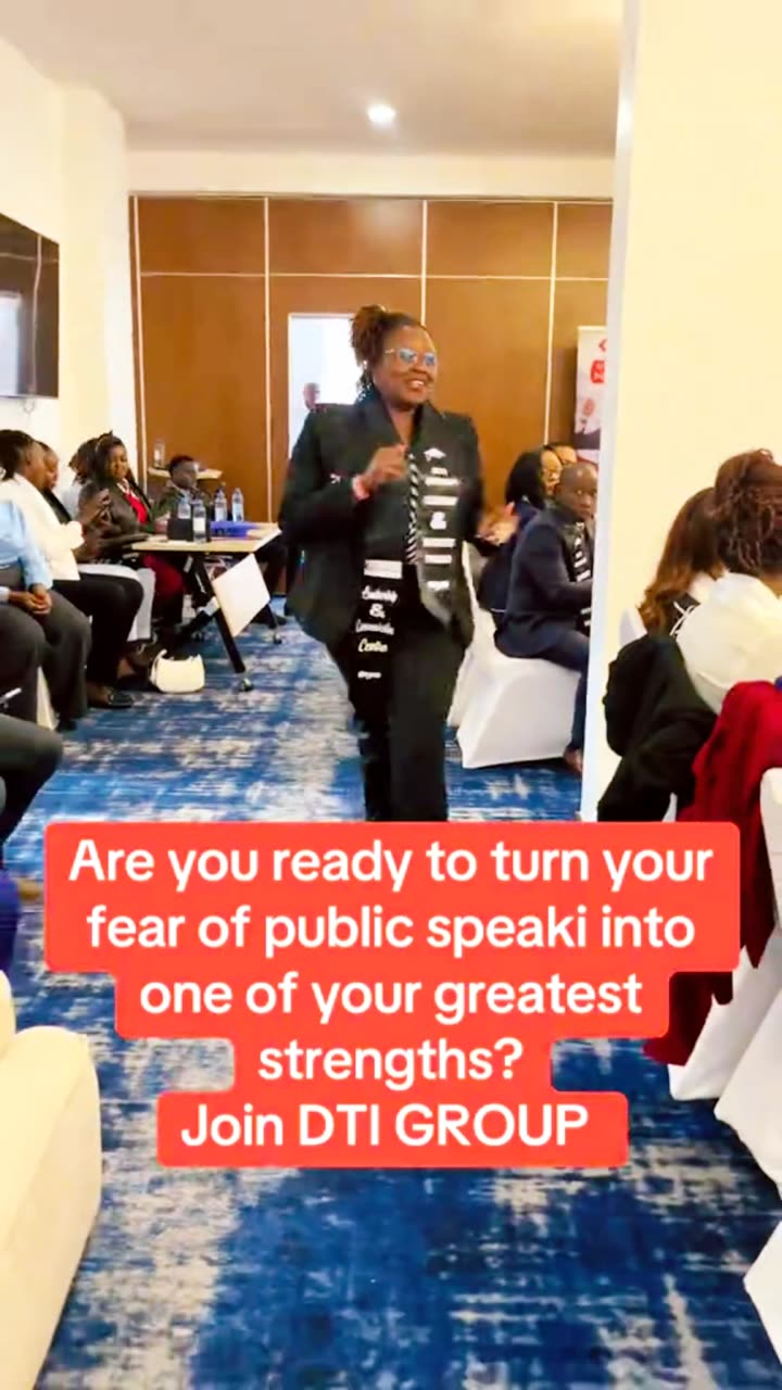 From fear to fierce. 🎤 Your fear of public speaking could... · @DTI Public Speaking Agent on CashChat