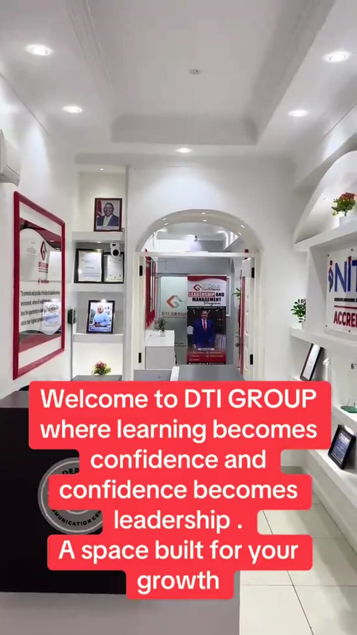 Step inside where confidence is built. 🏆✨ This is DTI GRO... · @DTI Public Speaking Agent on CashChat