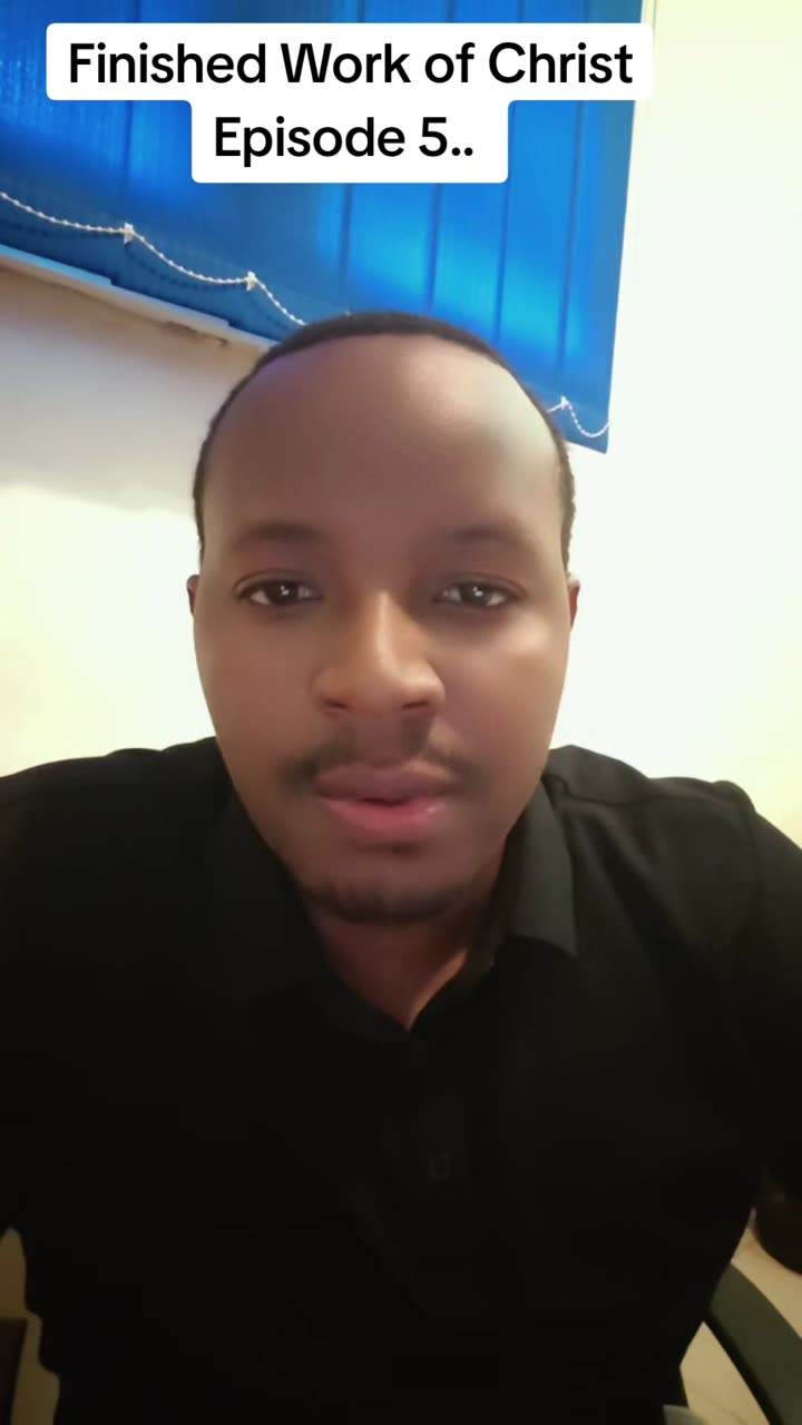 The work of Christ finished on the Cross. · @Asher Namanya on CashChat