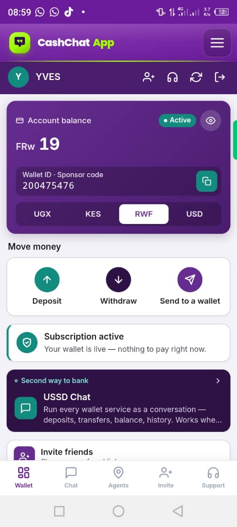 Rwanda champion🥰🥰🥰🥰🙏 · @ESTHER AGENT@CASHCHAT 🇷🇼🇷🇼🇷🇼🇷🇼 on CashChat