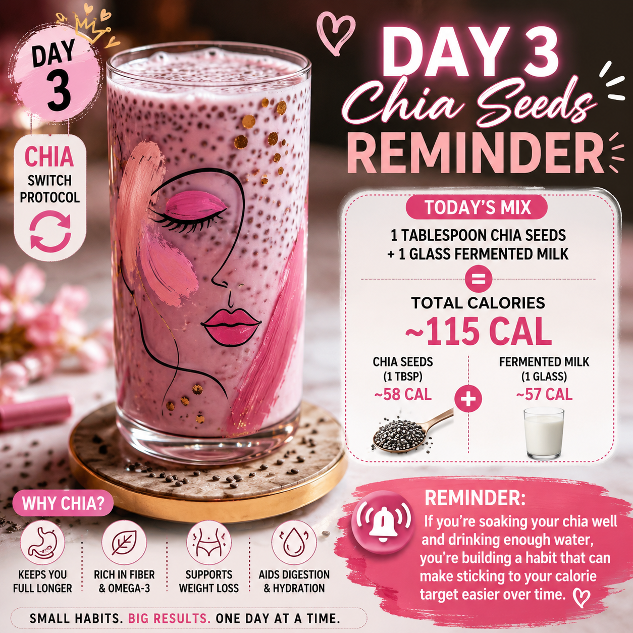 🔁 Reposted from @Sonto: 🌸✨ DAY 3 – My Chia Seeds Journey ... · @Anthony Mutethia Thuranira  on CashChat