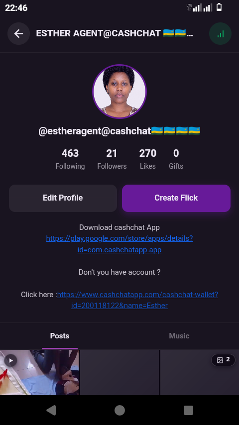 🔥🔥🔥follow me back please 🙏😍 · @ESTHER AGENT@CASHCHAT 🇷🇼🇷🇼🇷🇼🇷🇼 on CashChat