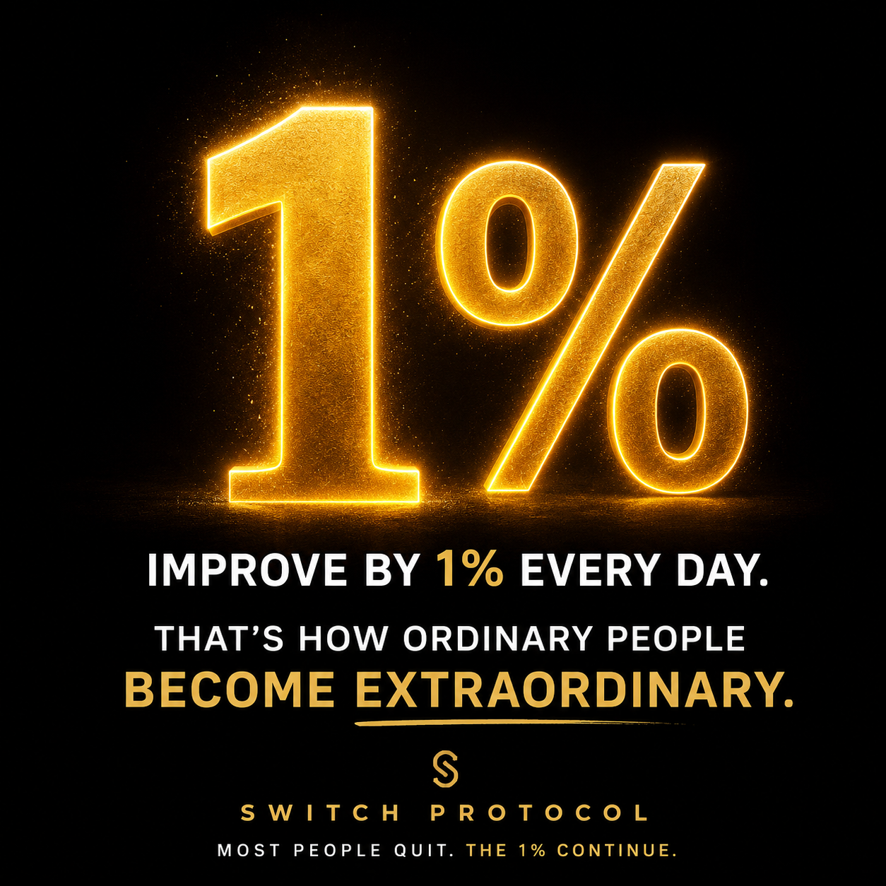 🔁 Reposted from @Sonto: 1% IMPROVE BY 1% EVERY DAY. THAT'... · @Anthony Mutethia Thuranira  on CashChat