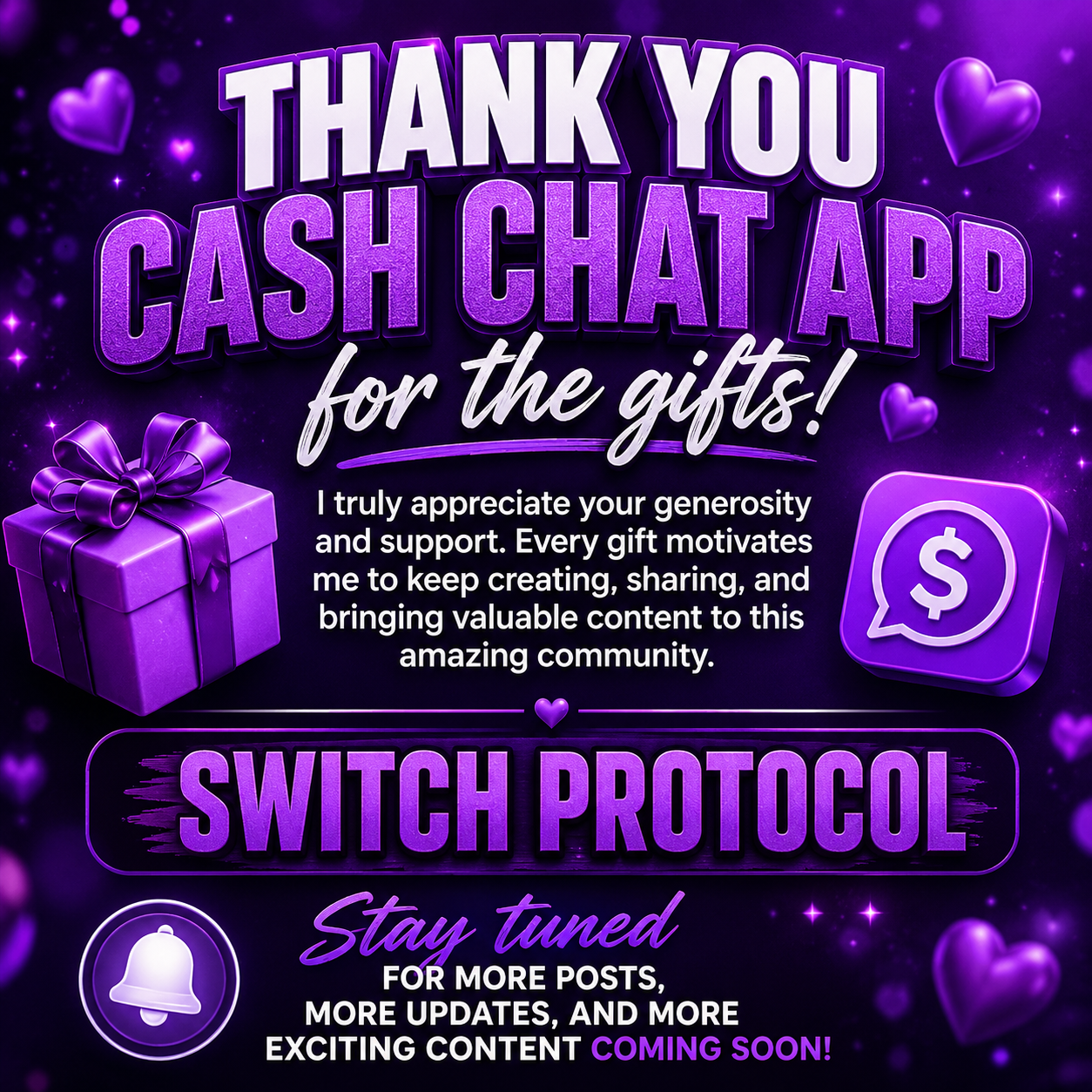 🎉 THANK YOU CASH CHAT APP FOR THE GIFTS! 🎉 A huge thank y... · @Sonto on CashChat